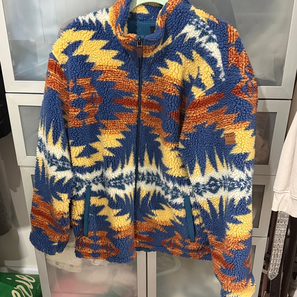 Ariat Multicolor Teddy Jacket - image 1